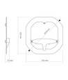 50W LED-module - Warm wit, neutraal wit, koud wit, voor plafondlamp