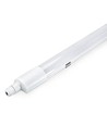 120cm slim RA93 armatuur doorvoerbedraad - 36W, 120lm/W, IP65