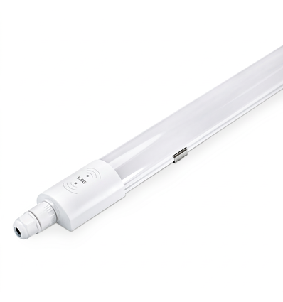 150cm HICRI PRO sensor armatuur 46W - Doorvoerbedraad, microgolfsensor, RA93, 130lm/W, IP65