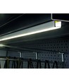 1m aluminiumprofiel SMART16 BC3/U4 - Wit gelakt, opbouw, LED profiel