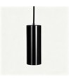 E14 Lamphouder & plafondkap, Designer - Zwart, 2m snoer