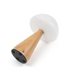 Oplaadbare LED-tafellamp - Hout, touch dimbaar, 3-in-1, IP20 binnen