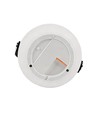Oplaadbare RGB LED tafellamp Ø13cm - Wit, incl. afstandsbediening, IP54 buiten