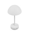 Oplaadbare LED tafellamp Binnen/Buiten - Wit, touch dimbaar, 3-in-1, IP20 binnen