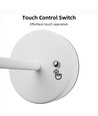Oplaadbare LED tafellamp Binnen/Buiten - Wit, touch dimbaar, 3-in-1, IP20 binnen