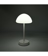Oplaadbare LED tafellamp Binnen/Buiten - Wit, touch dimbaar, 3-in-1, IP20 binnen
