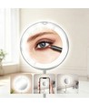Make-up spiegel met LED verlichting - 3xAAA, traploos dimbaar, zuignap en verlenging