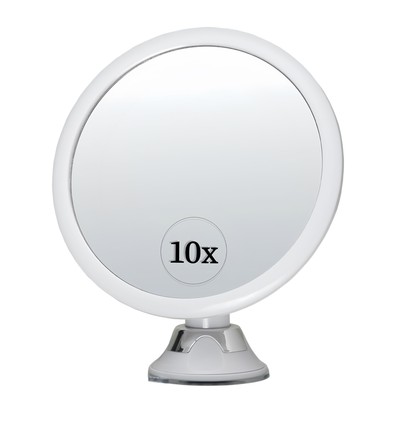 Make-up spiegel met LED verlichting - 3xAAA, traploos dimbaar, zuignap en verlenging