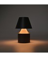 Oplaadbare LED tafellamp - Grijs, touch dimbaar, 3-in-1, IP20 binnen