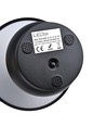 Oplaadbare LED tafellamp - Zwart, Ø16cm, 21,5cm hoog, touch dimbaar, 3-in-1, IP20 binnen