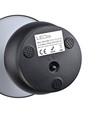 Oplaadbare LED tafellamp - Zwart, Ø15cm, 22cm hoog, touch dimbaar, 3-in-1, IP20 binnen