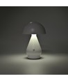 Oplaadbare LED tafellamp Binnen/buiten - Zwart, touch dimbaar, 3-in-1, IP54 buiten