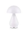 Oplaadbare LED tafellamp Binnen/buiten - Zwart, touch dimbaar, 3-in-1, IP54 buiten