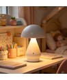 Oplaadbare LED tafellamp - Wit, Ø15cm, 22cm hoog, touch dimbaar, 3-in-1, IP20 binnen