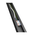 150cm Kantoorlamp, Instelbaar Watt & CCT - 3 lichtkleuren, 30W/40W/50W, 5 jaar garantie, zwart