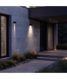 Solar wandlamp, verstelbare lichtstraal - Warm wit, 10x8,3cm, IP44, buiten
