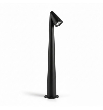 Zwarte tuinlamp - 8W, 80 cm, IP65 buiten, incl. lichtbron