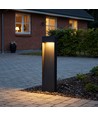 Zwarte tuinlamp - 11W, 80 cm, IP65 buiten, incl. lichtbron