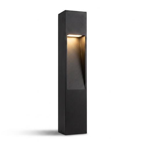 Zwarte tuinlamp - 10W, 60 cm, IP65 buiten, incl. lichtbron
