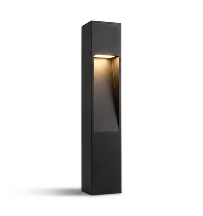 Zwarte tuinlamp - 10W, 60 cm, IP65 buiten, incl. lichtbron