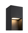 Zwarte tuinlamp - 10W, 60 cm, IP65 buiten, incl. lichtbron