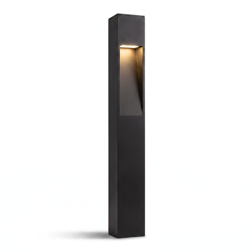 Zwarte tuinlamp - 13W, 100 cm, IP65 buiten, incl. lichtbron