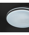 60W LED plafondlamp met ventilator - CCT, zwart, incl. afstandsbediening