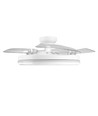 60W LED plafondlamp met ventilator - CCT, wit, incl. afstandsbediening