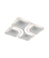 70W LED plafondlamp dimbaar - CCT 3-in-1, wit, incl. afstandsbediening, decoratieve plafondlamp