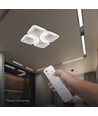 70W LED plafondlamp dimbaar - CCT 3-in-1, wit, incl. afstandsbediening, decoratieve plafondlamp