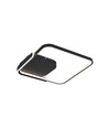 V-Tac 70W LED decoratieve plafondlamp - CCT 3-in-1, dimbaar, zwart, incl. afstandsbediening