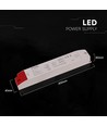 100W / 24V DC Voeding voor LED strips - 4.17A, IP44 Spatwaterdicht