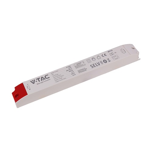 300W / 24V DC voeding voor LED strips - 12.5A, IP44, kunststof behuizing