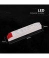100W / 12V DC voeding voor LED strips - 8.3A, IP44 spatwaterdicht