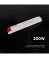 200W / 12V DC voeding voor LED strips - 16.5A, IP44 spatwaterdicht
