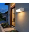 V-Tac 10W LED wandlamp - Wit, IP65, Cree chip, 3000K, 6 jaar garantie