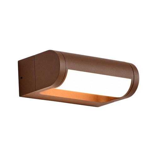 V-Tac 10W LED verstelbare wandlamp - IP65, Corten kleur, Cree chip, 3000K, 6 jaar garantie