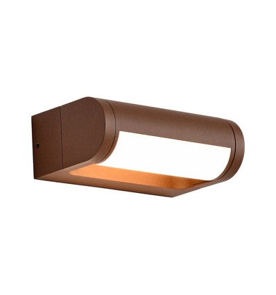 V-Tac 10W LED verstelbare wandlamp - IP65, Corten kleur, Cree chip, 3000K, 6 jaar garantie
