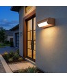 V-Tac 10W LED verstelbare wandlamp - IP65, Corten kleur, Cree chip, 3000K, 6 jaar garantie