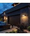 V-Tac 10W LED verstelbare wandlamp - IP65, Corten kleur, Cree chip, 3000K, 6 jaar garantie