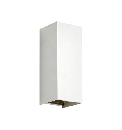 10W LED wandlamp - 3-in-1 CCT, IP65, wit, up/down light