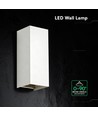 10W LED wandlamp - 3-in-1 CCT, IP65, wit, up/down light