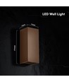10W LED wandlamp - 3-in-1 CCT, Cortenstaal, IP65, up/down light