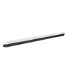 120cm 36W waterdicht compleet LED armatuur - IP65, zwart, 5000K, doorvoerbedrading