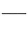 120cm 36W waterdicht compleet LED armatuur - IP65, zwart, 5000K, doorvoerbedrading