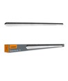 150cm 50W zwart LED armatuur - IP65, 5000K, doorvoerbedraad