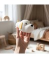 MOCHI Puppy nachtlampje van zachte siliconen - oplaadbaar, warm/neutraal wit