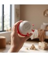MOCHI Aardbei nachtlampje van zachte siliconen - oplaadbaar, touch-dimbaar