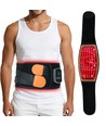 Lichttherapie riem met warmte voor heup en rug - Infrarood, 25x120cm, 10W, met batterij
