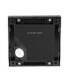 2W LED trapverlichting - Zwart, opbouw, IP65 binnen/buiten, 230V
